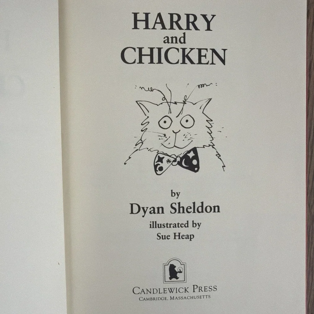 Harry‎ and Chicken By Dyan Sheldon. 1st US Edition 1992
